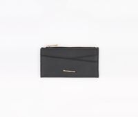 Womens Textured Wallet  Black - thumbnail
