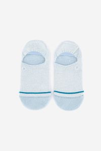 Mens Moore Invisible Height Socks  Blue