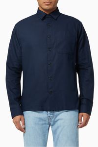 Shiny Shirt in Sturdy Cotton