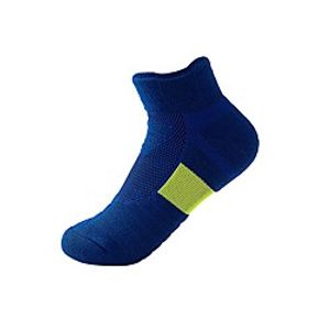 Women's Boys' Girls' Hiking Socks 1 Pair Winter Outdoor Breathable Soft Stretchy Sweat wicking Socks Patchwork Polyester White Black Blue for Hunting Fishing Climbing miniinthebox