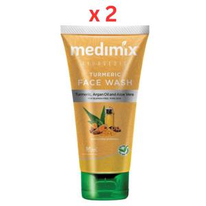 Medimix Turmeric Face Wash 150 ml Pack Of 2