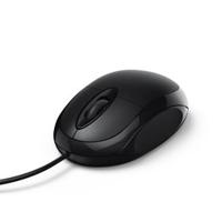 Hama" MC-100" Optical 3-Button Mouse, Cabled, Black