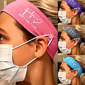 3 pcs Creative Milk Silk Nurse Anti-leash Button Hairband Sports Headband Ladies Headwear Lightinthebox