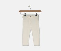 Toddler Girls Plain Pants  White - thumbnail