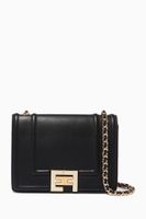 Logo Shoulder Bag in Faux Leather - thumbnail