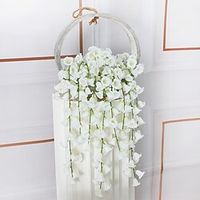 2PCS Artificial Plants 70cm Spring Bell Flower Hanging Rattan Lightinthebox - thumbnail