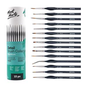 Mont Marte Detail Brush Collection (15 Pieces)