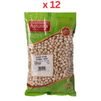 Natures Choice Chick Peas Jumbo, 14 mm, 1 kg Pack Of 12 (UAE Delivery Only)