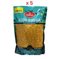 Haldirams Aloo Bhujia 400gm - Pack Of 5 Haldirams Aloo Bhujia 400gm - Pack Of 5