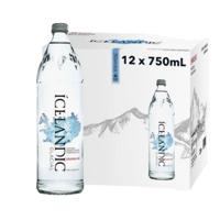 Icelandic Glacial Sparkling Natural Mineral Water 750ml (Pack of 12)