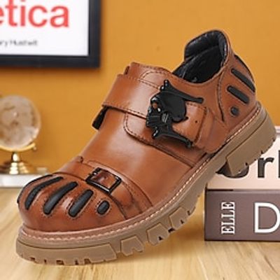 Men's Women Oxfords Casual Shoes Retro Handmade Shoes Walking Vintage Casual Outdoor Daily Office Career Leather Warm Height Increasing Comfortable Booties / Ankle Boots Lace-up Black Brown Grey miniinthebox Men's Women Oxfords Casual Shoes Retro Handmade Shoes Walking Vintage Casual Outdoor Daily Office Career Leather Warm Height Increasing Comfortable Booties / Ankle Boots Lace-up Black Brown Grey miniinthebox