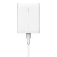 Belkin BoostCharge PRO 200W 4-Ports GaN Desktop Charger, White (BL-AC-4Port-200W-H015-Wht)