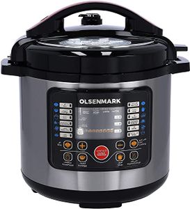 Olsenmark Electric Digital Pressure Cooker, 6 Liter Capacity-(Multicolor)-(OMMC2436)