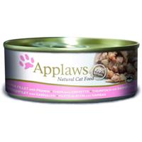 Applaws Cat Tuna with Prawn 156G Tin