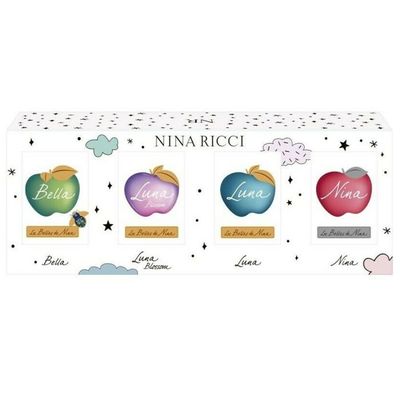 Nina Ricci (W) Mini Set Edt 4 X 4ml (Bella + Luna Blossom + Luna + Nina)