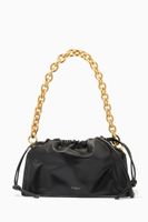 Bom Shoulder Bag with Chain Handle in Leather - thumbnail