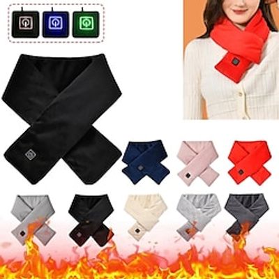 Intelligent Heating Scarf USB Electric Heating Scarf Neck Protection Three Gear Adjustable Electric Heating Scarf Lightinthebox