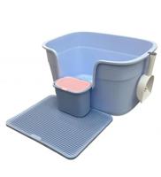 Pawsitiv Emma Queen Deep Litter Tray MSP-B09 Blue