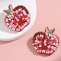 1 Pair Stud Earrings Earrings For Women's Christmas Party Evening Festival Acrylic Resin Geometrical Holiday Fashion Birthday Lightinthebox - thumbnail