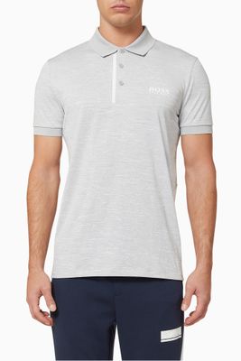 Pauletech 1 Recycled S.Café® Fabric Slim Polo Shirt Pauletech 1 Recycled S.Café® Fabric Slim Polo Shirt