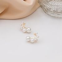 1 Pair Stud Earrings For Women's Party Evening Formal Date Alloy Classic Fashion Lightinthebox - thumbnail