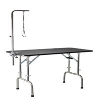 Shernbao Height Adjustable Folding Table with Telescoping Legs- 120*60 cm