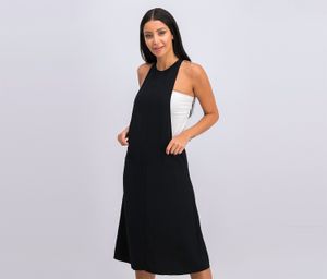 Pinafore Dress  Black