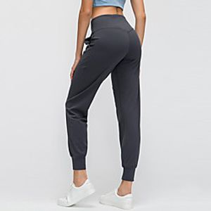 Women's Sweatpants Joggers Running Pants Athletic Bottoms Side Pockets Nylon Spandex Summer Fitness Gym Workout Running Jogging Exercise Quick Dry Moisture Wicking Breathable Sport Solid Colored Lightinthebox