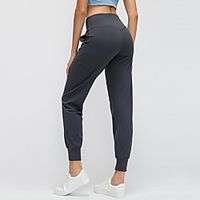Women's Sweatpants Joggers Running Pants Athletic Bottoms Side Pockets Nylon Spandex Summer Fitness Gym Workout Running Jogging Exercise Quick Dry Moisture Wicking Breathable Sport Solid Colored Lightinthebox - thumbnail