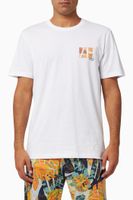 Chest Print T-Shirt in Organic Cotton - thumbnail