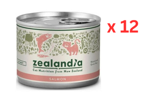 Zealandia Cat Wet Food Salmon Pate- 185gmx12