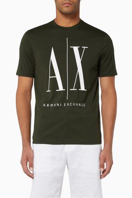 A|X Cotton Crewneck T-Shirt A|X Cotton Crewneck T-Shirt