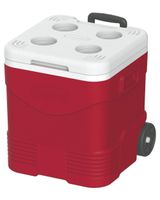 Cosmoplast KC Picnic Trolley Ice Box 45 Red