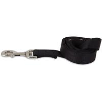 Petmate Aspen Pet Nylon Dog Lead 3/8 Inch X 5 Inch, Black