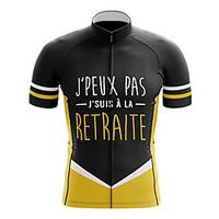 21Grams Men's Short Sleeve Cycling Jersey Summer Spandex Black  Orange Bike Top Mountain Bike MTB Road Bike Cycling Quick Dry Moisture Wicking Sports Clothing Apparel  Stretchy  Athleisure Lightinthebox - thumbnail