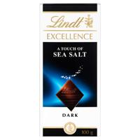 Lindt Excellence Sea Salt 100 GM