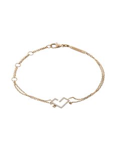 Hubb Bracelet Extra Small Diamond Pave Gold Dot