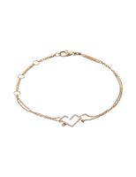 Hubb Bracelet Extra Small Diamond Pave Gold Dot - thumbnail