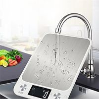 Kitchen Scale 5Kg/1g Weighing Food Coffee Balance Smart Electronic Digital Scales Stainless Steel Design for Cooking and Baking miniinthebox - thumbnail