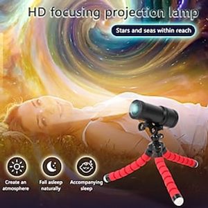 Moon Star Galaxy HD Focusing Projector Lights Lamp Button Mode Switching USB 1pc Lightinthebox