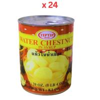 Teptip Water Chestnut In Syrup 20Oz With 565G Pack of 24 Teptip Water Chestnut In Syrup 20Oz With 565G Pack of 24