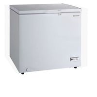 Sharp 250 Liters Large Free Standing Chest Freezer with Built in condenser, White - SCFK250X-WH3 , 1 Year Brand warranty