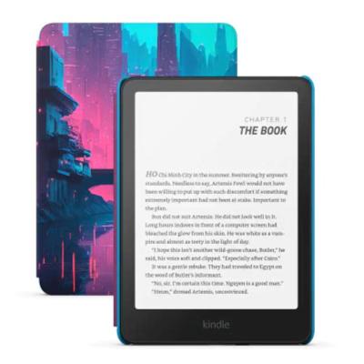 Amazon Kindle Paper White Kids Tablet, 16GB, (2024), Cyber City