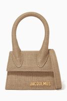 Le Chiquito Mini Bag in Viscose-Linen Canvas Le Chiquito Mini Bag in Viscose-Linen Canvas