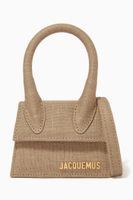 Le Chiquito Mini Bag in Viscose-Linen Canvas - thumbnail