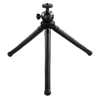 Hama" FlexPro" tripod for smartphone, GoPro and photo cameras, 27 cm, black