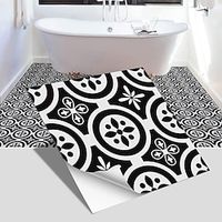 4pcs Vinyl Tile Stickers Peel And Stick Home Decoration Wallpaper Peel And Stick Wall Stickers Thickened Waterproof Non-Slip Wear-Resistant Self-Adhesive Floor Stickers 20x20cm30x30cm Lightinthebox - thumbnail