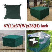 170x94x71cm Garden Outdoor Furniture Waterproof Breathable Dust Cover Table Shelter