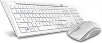 Rapoo 8210M Combo Keyboard & Mouse Multimode Wireless AR White - 14209