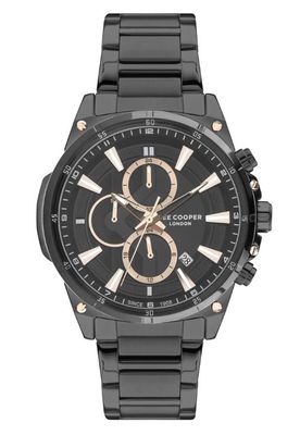 Lee Cooper Men's Multi Function D.blue Dial Watch - LC07490.691 Lee Cooper Men's Multi Function D.blue Dial Watch - LC07490.691